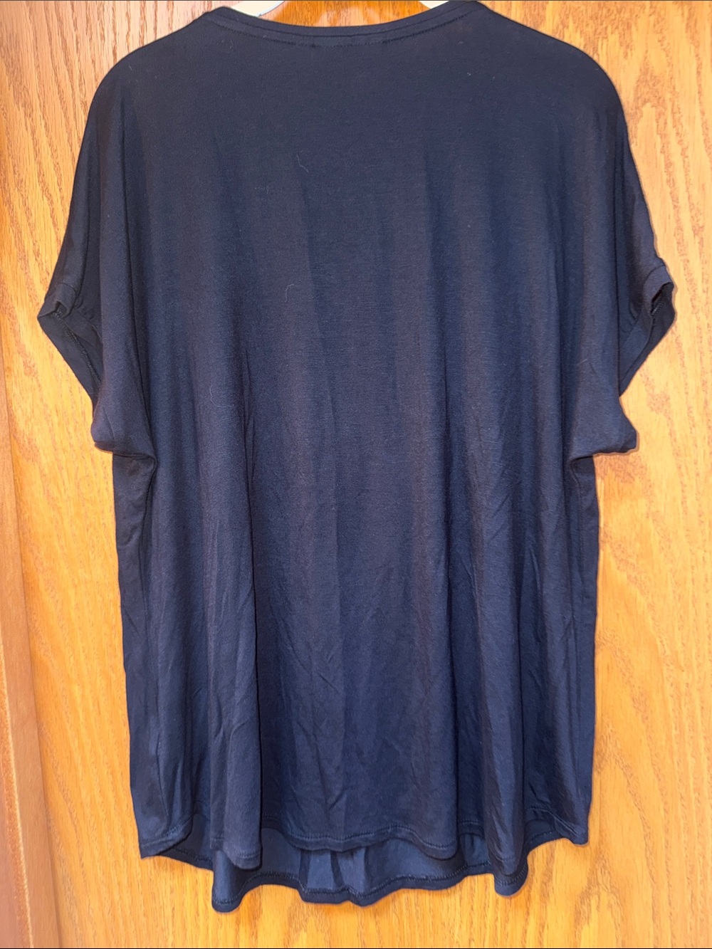 Pair of Black Short Sleeve Tees with Shimmer! - Picture 6 of 11